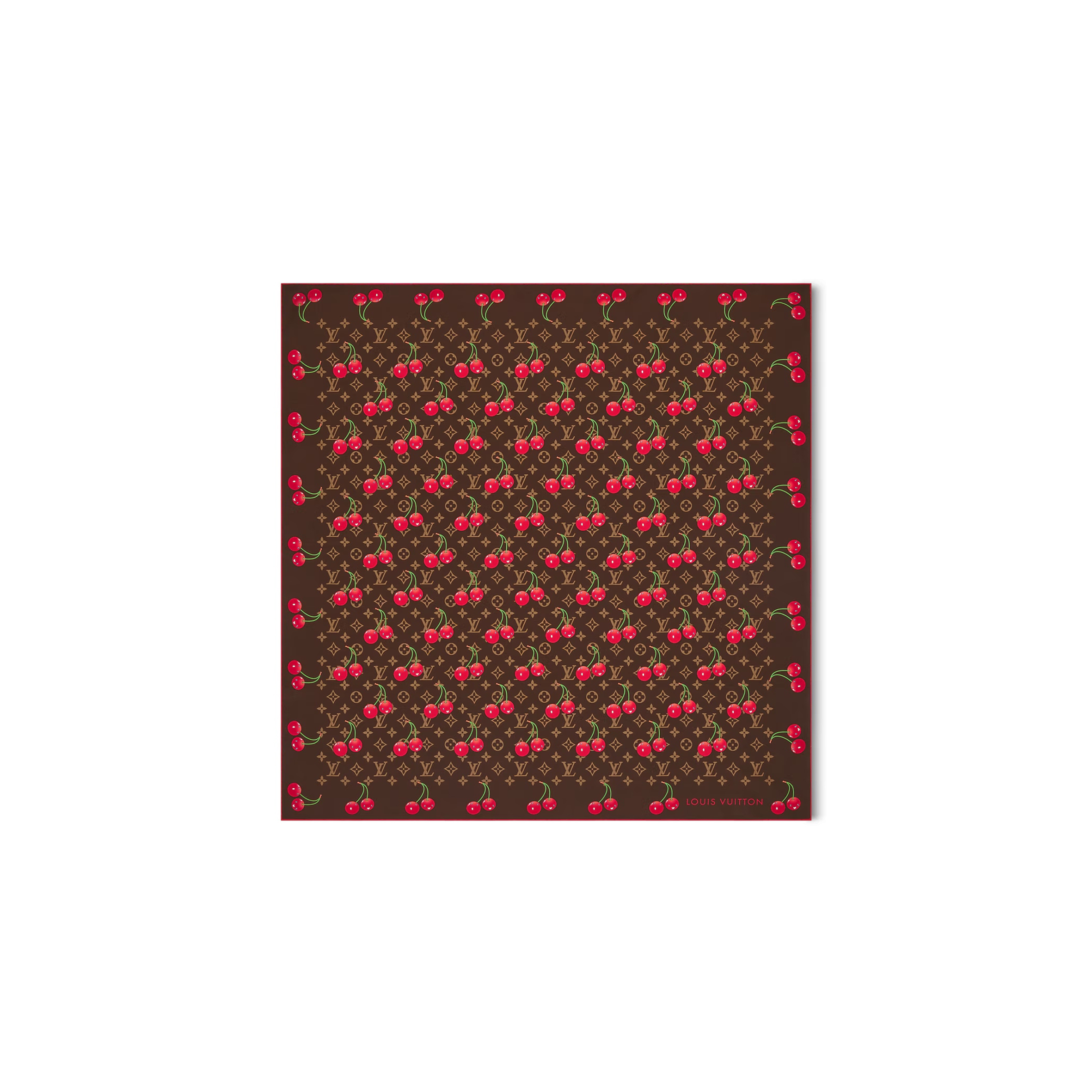 l0*is V*t0n murakami lv x tm monogram cerise square 90 m96094 (90*90cm)